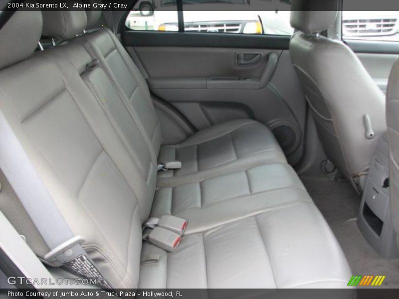 Alpine Gray / Gray 2004 Kia Sorento LX