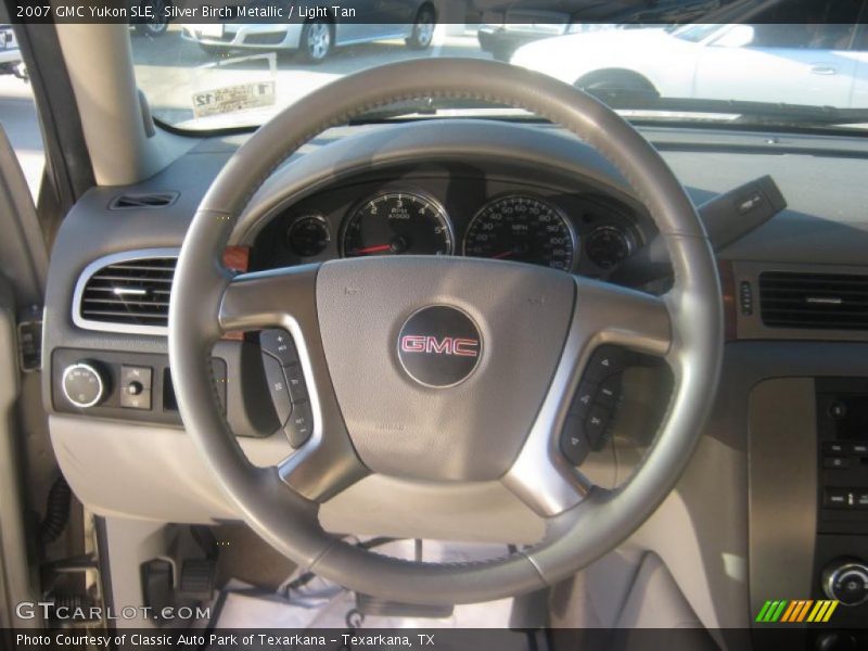 Silver Birch Metallic / Light Tan 2007 GMC Yukon SLE