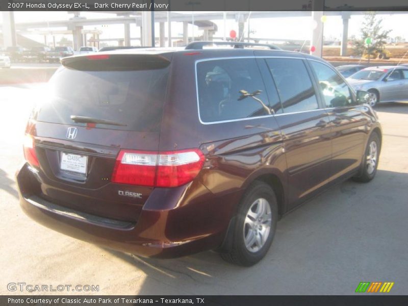 Dark Cherry Pearl / Ivory 2007 Honda Odyssey EX-L