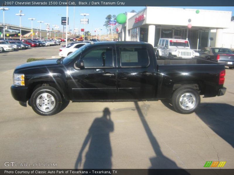 Black / Dark Titanium Gray 2007 Chevrolet Silverado 1500 Crew Cab