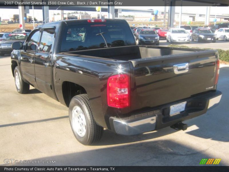 Black / Dark Titanium Gray 2007 Chevrolet Silverado 1500 Crew Cab