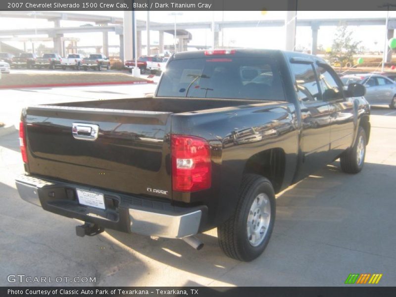 Black / Dark Titanium Gray 2007 Chevrolet Silverado 1500 Crew Cab