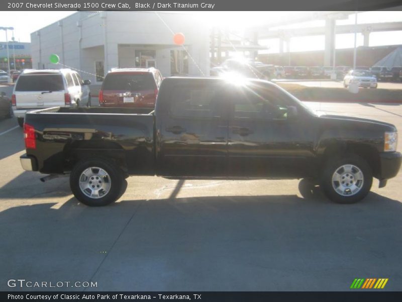 Black / Dark Titanium Gray 2007 Chevrolet Silverado 1500 Crew Cab