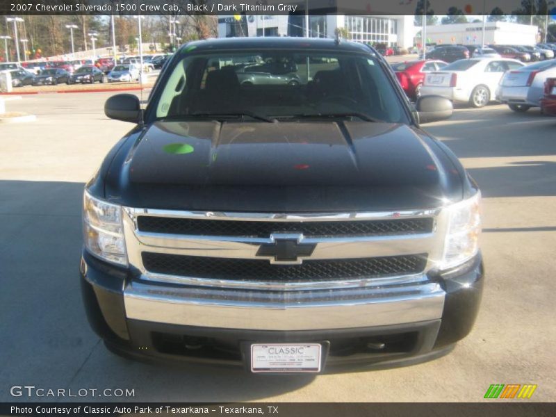 Black / Dark Titanium Gray 2007 Chevrolet Silverado 1500 Crew Cab