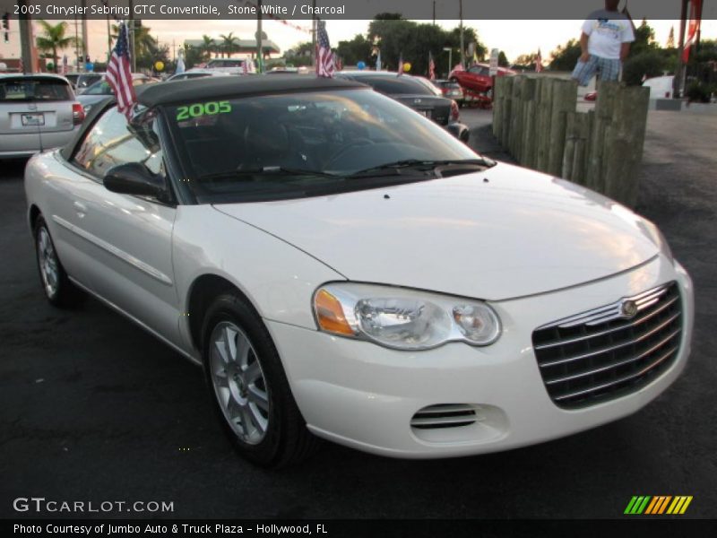 Stone White / Charcoal 2005 Chrysler Sebring GTC Convertible