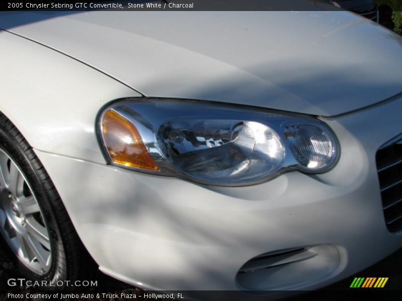 Stone White / Charcoal 2005 Chrysler Sebring GTC Convertible