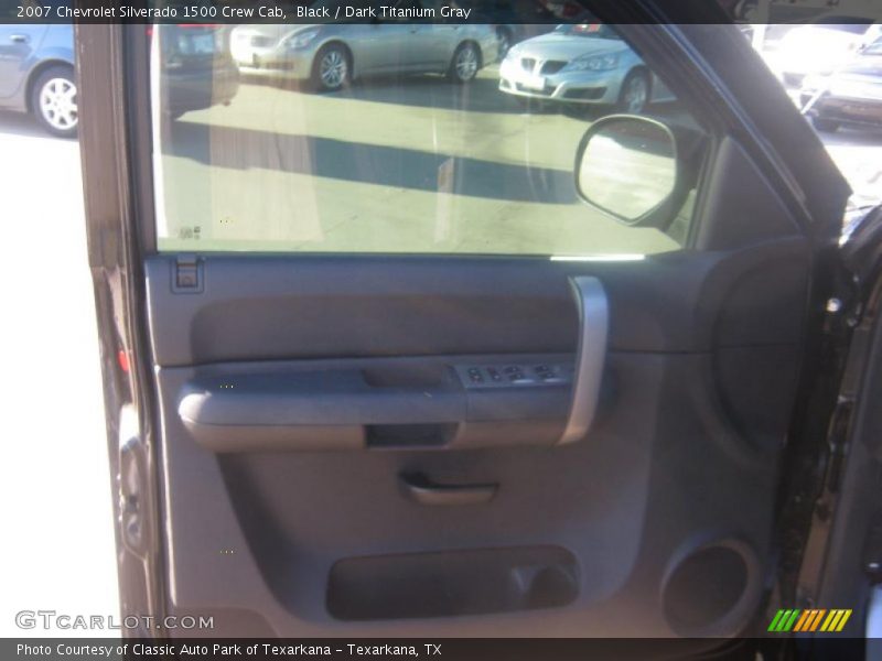 Black / Dark Titanium Gray 2007 Chevrolet Silverado 1500 Crew Cab