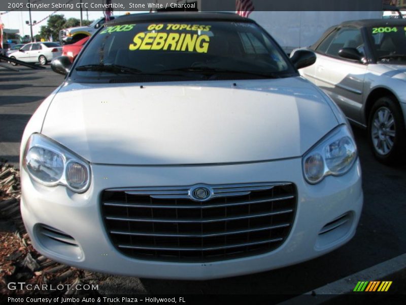 Stone White / Charcoal 2005 Chrysler Sebring GTC Convertible