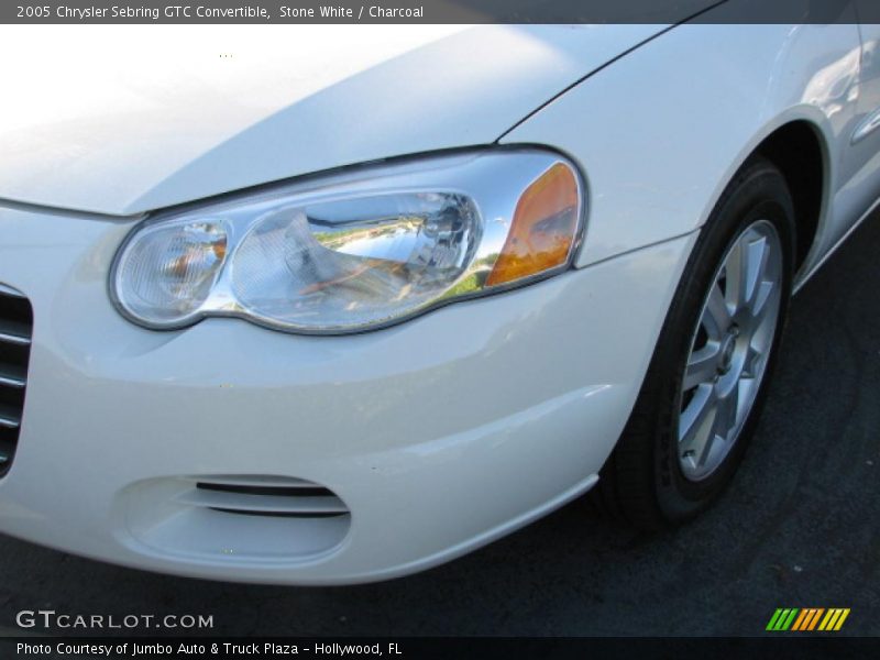 Stone White / Charcoal 2005 Chrysler Sebring GTC Convertible