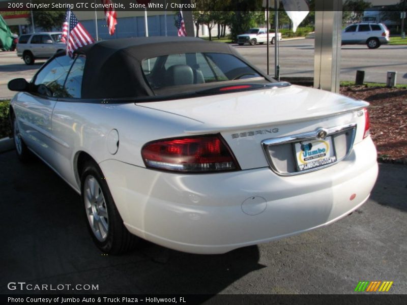 Stone White / Charcoal 2005 Chrysler Sebring GTC Convertible