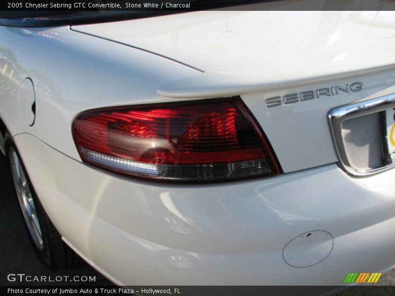 Stone White / Charcoal 2005 Chrysler Sebring GTC Convertible