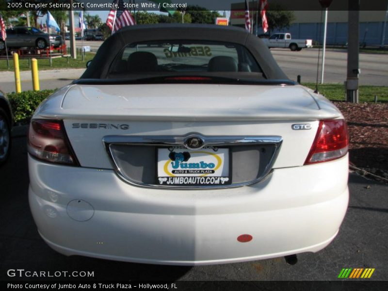 Stone White / Charcoal 2005 Chrysler Sebring GTC Convertible