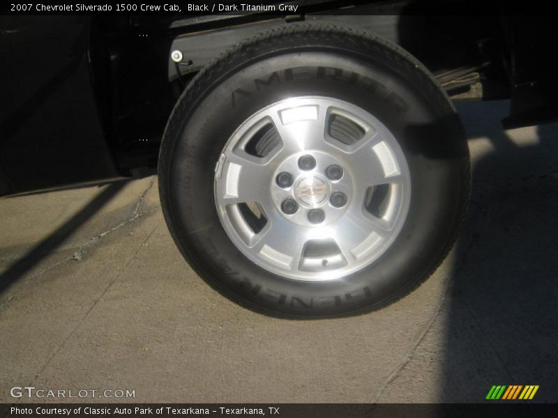 Black / Dark Titanium Gray 2007 Chevrolet Silverado 1500 Crew Cab