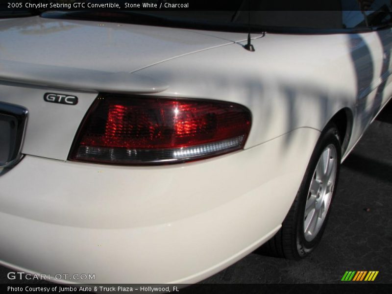 Stone White / Charcoal 2005 Chrysler Sebring GTC Convertible