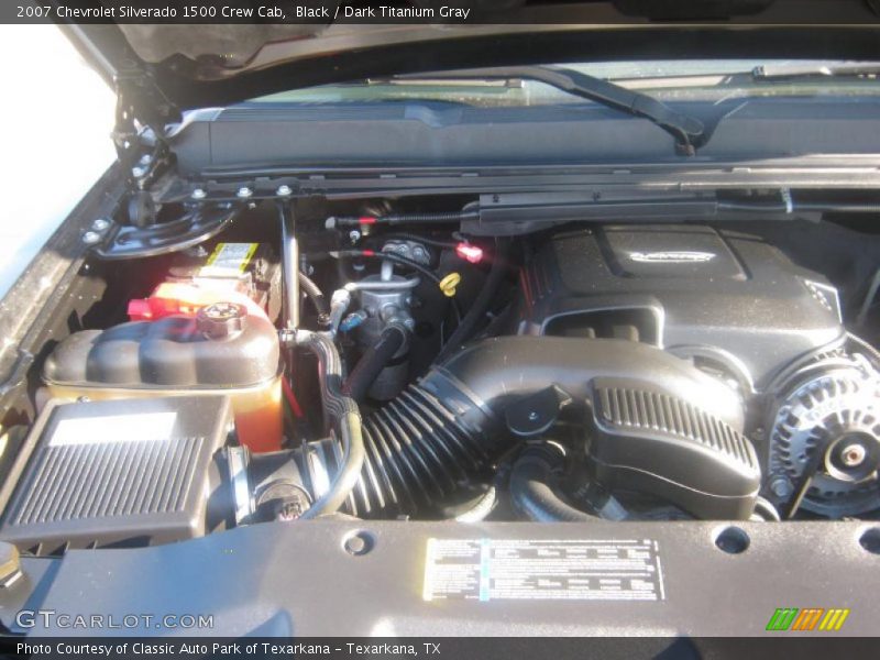Black / Dark Titanium Gray 2007 Chevrolet Silverado 1500 Crew Cab
