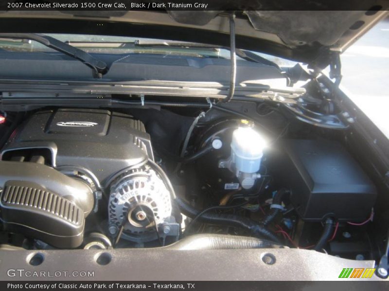 Black / Dark Titanium Gray 2007 Chevrolet Silverado 1500 Crew Cab