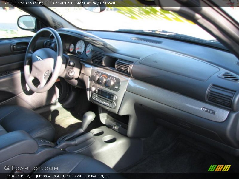 Stone White / Charcoal 2005 Chrysler Sebring GTC Convertible