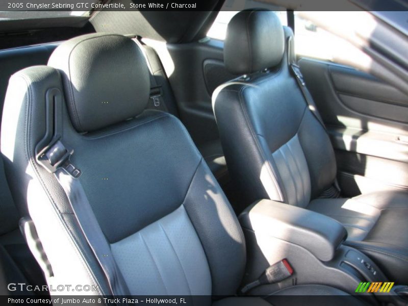 Stone White / Charcoal 2005 Chrysler Sebring GTC Convertible