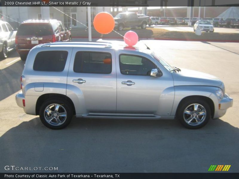 Silver Ice Metallic / Gray 2009 Chevrolet HHR LT