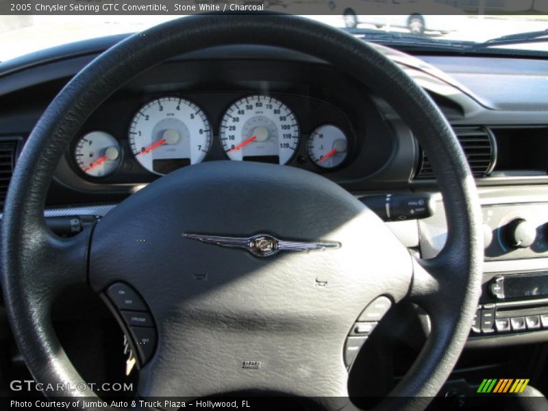 Stone White / Charcoal 2005 Chrysler Sebring GTC Convertible