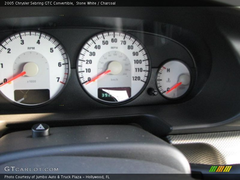 Stone White / Charcoal 2005 Chrysler Sebring GTC Convertible