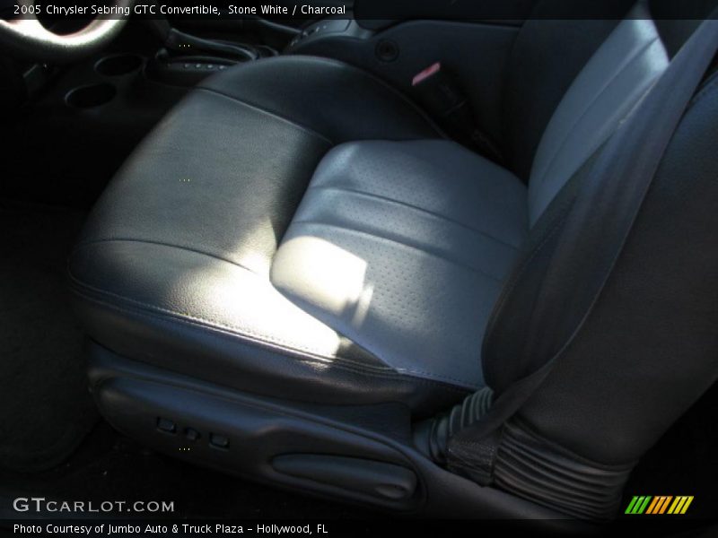 Stone White / Charcoal 2005 Chrysler Sebring GTC Convertible