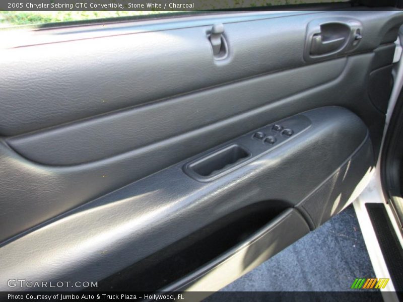 Stone White / Charcoal 2005 Chrysler Sebring GTC Convertible