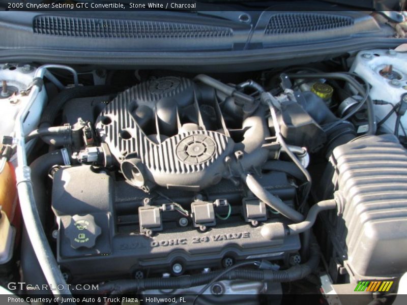Stone White / Charcoal 2005 Chrysler Sebring GTC Convertible