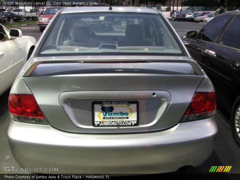 Cool Silver Metallic / Gray 2005 Mitsubishi Lancer ES