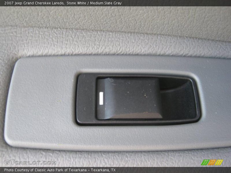 Stone White / Medium Slate Gray 2007 Jeep Grand Cherokee Laredo