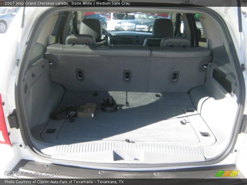 Stone White / Medium Slate Gray 2007 Jeep Grand Cherokee Laredo
