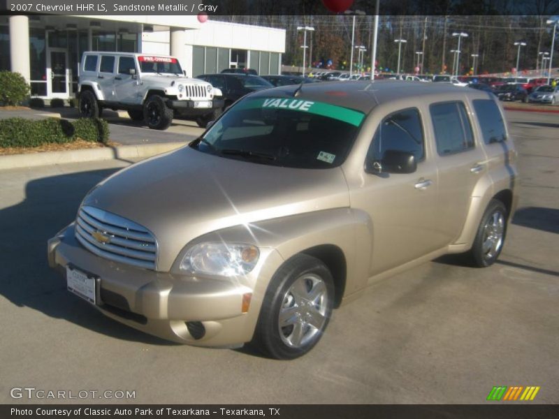 Sandstone Metallic / Gray 2007 Chevrolet HHR LS