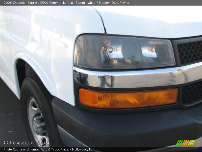 Summit White / Medium Dark Pewter 2006 Chevrolet Express 3500 Commercial Van