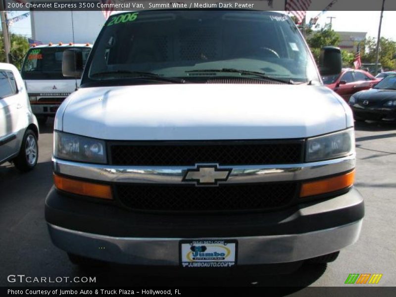 Summit White / Medium Dark Pewter 2006 Chevrolet Express 3500 Commercial Van