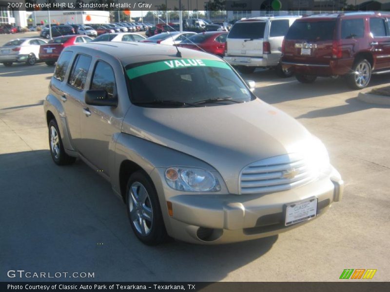 Sandstone Metallic / Gray 2007 Chevrolet HHR LS