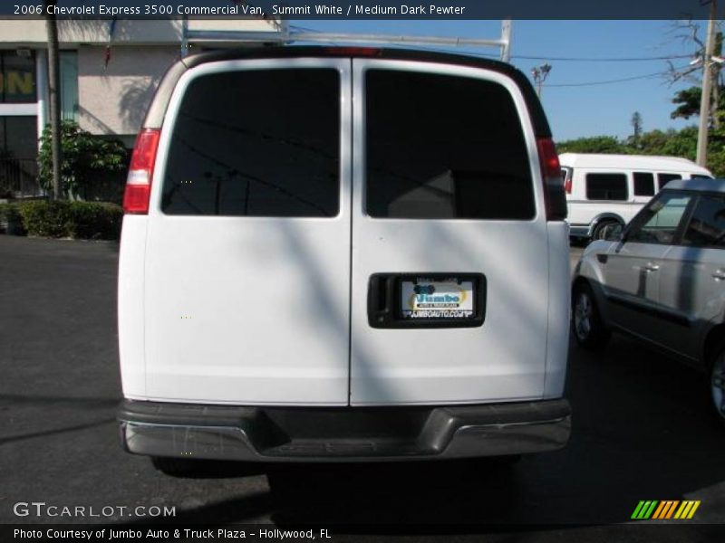 Summit White / Medium Dark Pewter 2006 Chevrolet Express 3500 Commercial Van