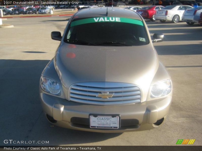 Sandstone Metallic / Gray 2007 Chevrolet HHR LS