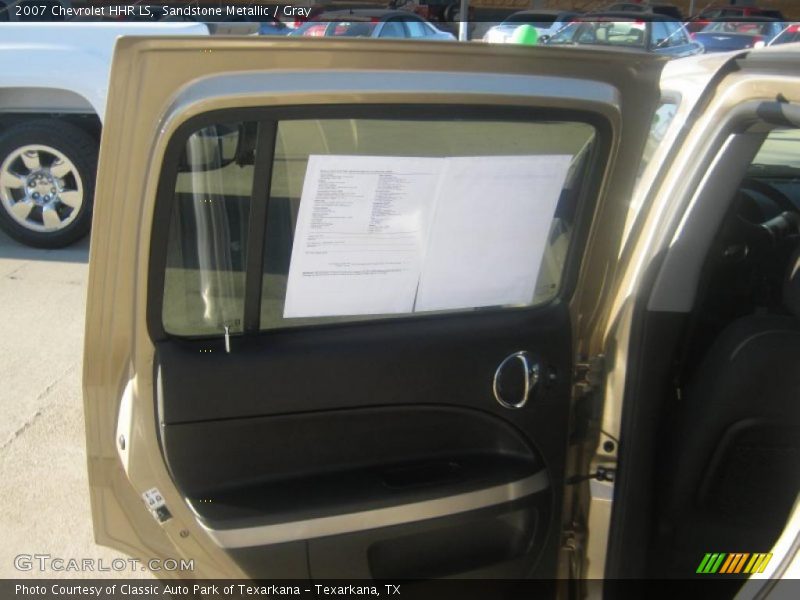 Sandstone Metallic / Gray 2007 Chevrolet HHR LS