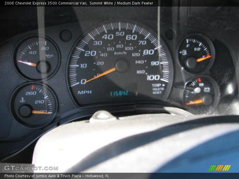 Summit White / Medium Dark Pewter 2006 Chevrolet Express 3500 Commercial Van