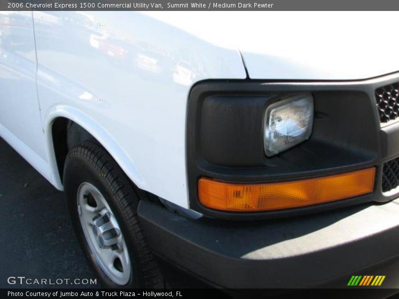 Summit White / Medium Dark Pewter 2006 Chevrolet Express 1500 Commercial Utility Van