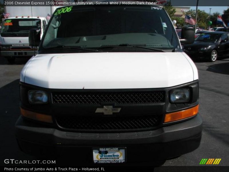 Summit White / Medium Dark Pewter 2006 Chevrolet Express 1500 Commercial Utility Van