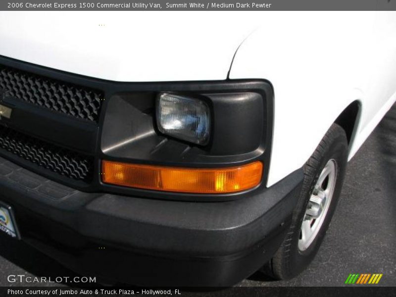 Summit White / Medium Dark Pewter 2006 Chevrolet Express 1500 Commercial Utility Van