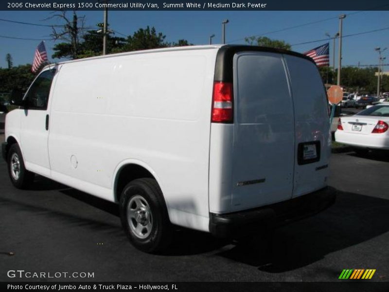 Summit White / Medium Dark Pewter 2006 Chevrolet Express 1500 Commercial Utility Van