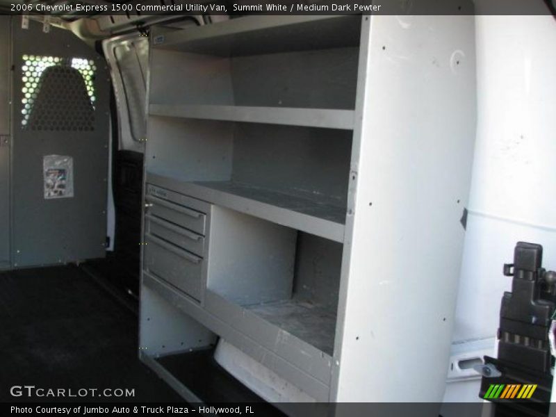 Summit White / Medium Dark Pewter 2006 Chevrolet Express 1500 Commercial Utility Van