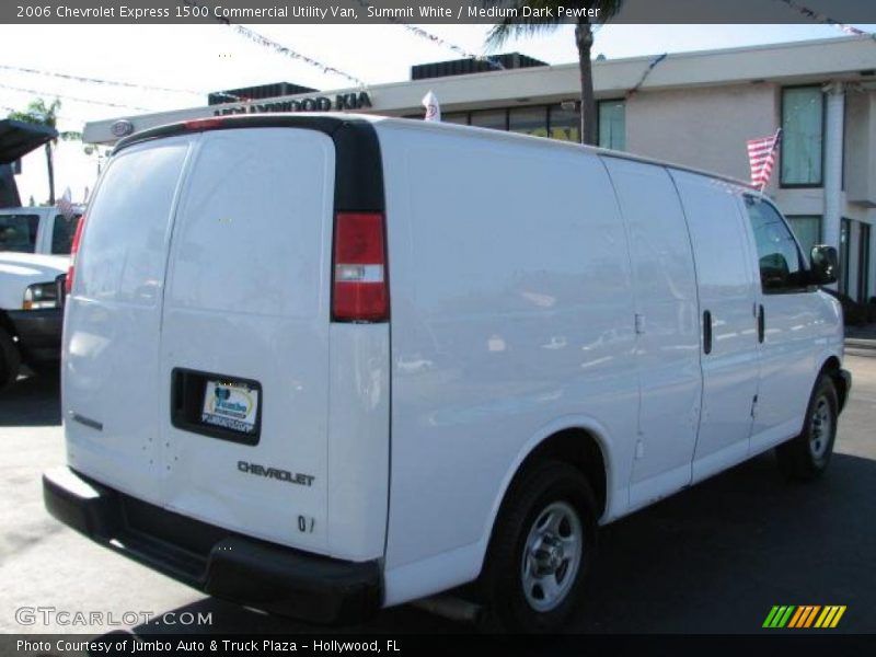 Summit White / Medium Dark Pewter 2006 Chevrolet Express 1500 Commercial Utility Van