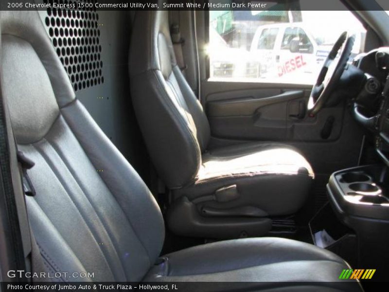 Summit White / Medium Dark Pewter 2006 Chevrolet Express 1500 Commercial Utility Van
