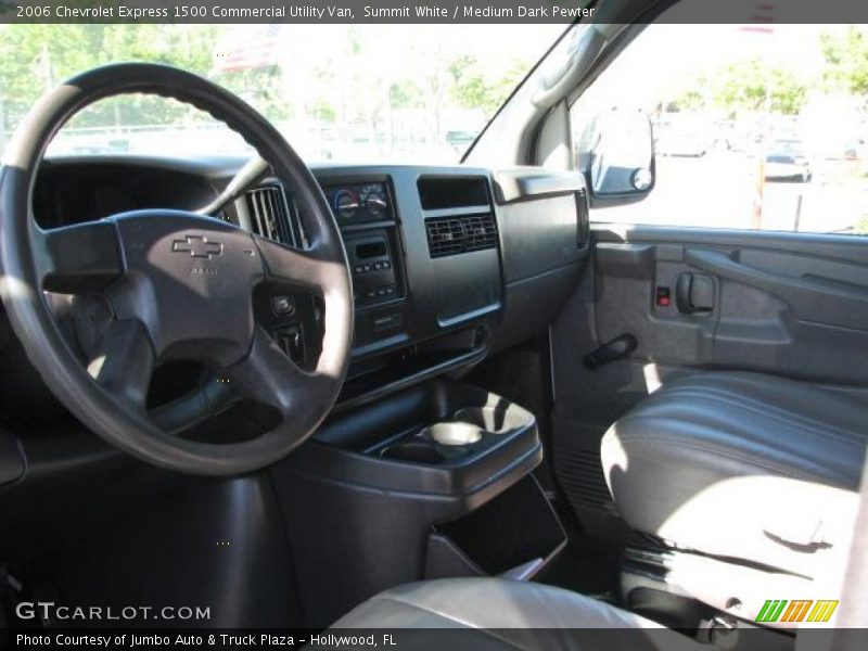 Summit White / Medium Dark Pewter 2006 Chevrolet Express 1500 Commercial Utility Van