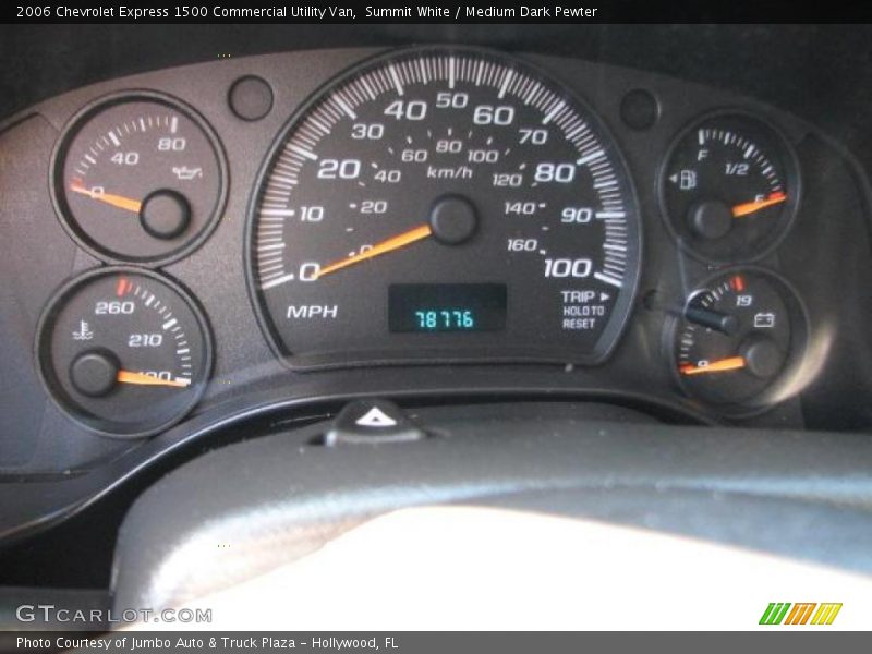 Summit White / Medium Dark Pewter 2006 Chevrolet Express 1500 Commercial Utility Van