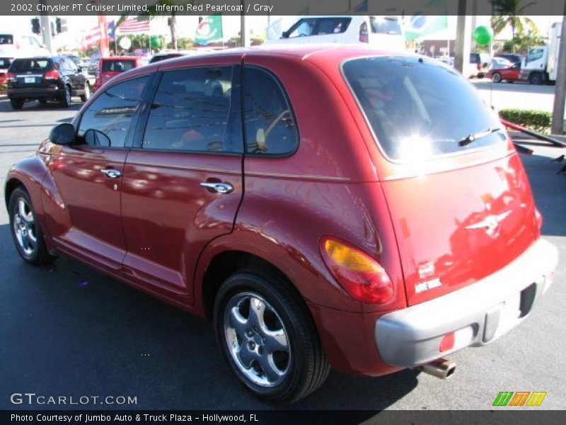 Inferno Red Pearlcoat / Gray 2002 Chrysler PT Cruiser Limited