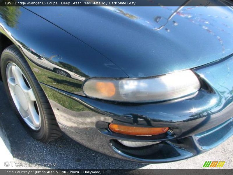 Deep Green Pearl Metallic / Dark Slate Gray 1995 Dodge Avenger ES Coupe